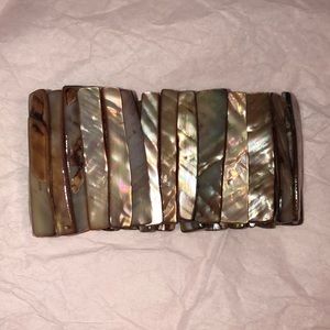 Shell Bangle Bracelet